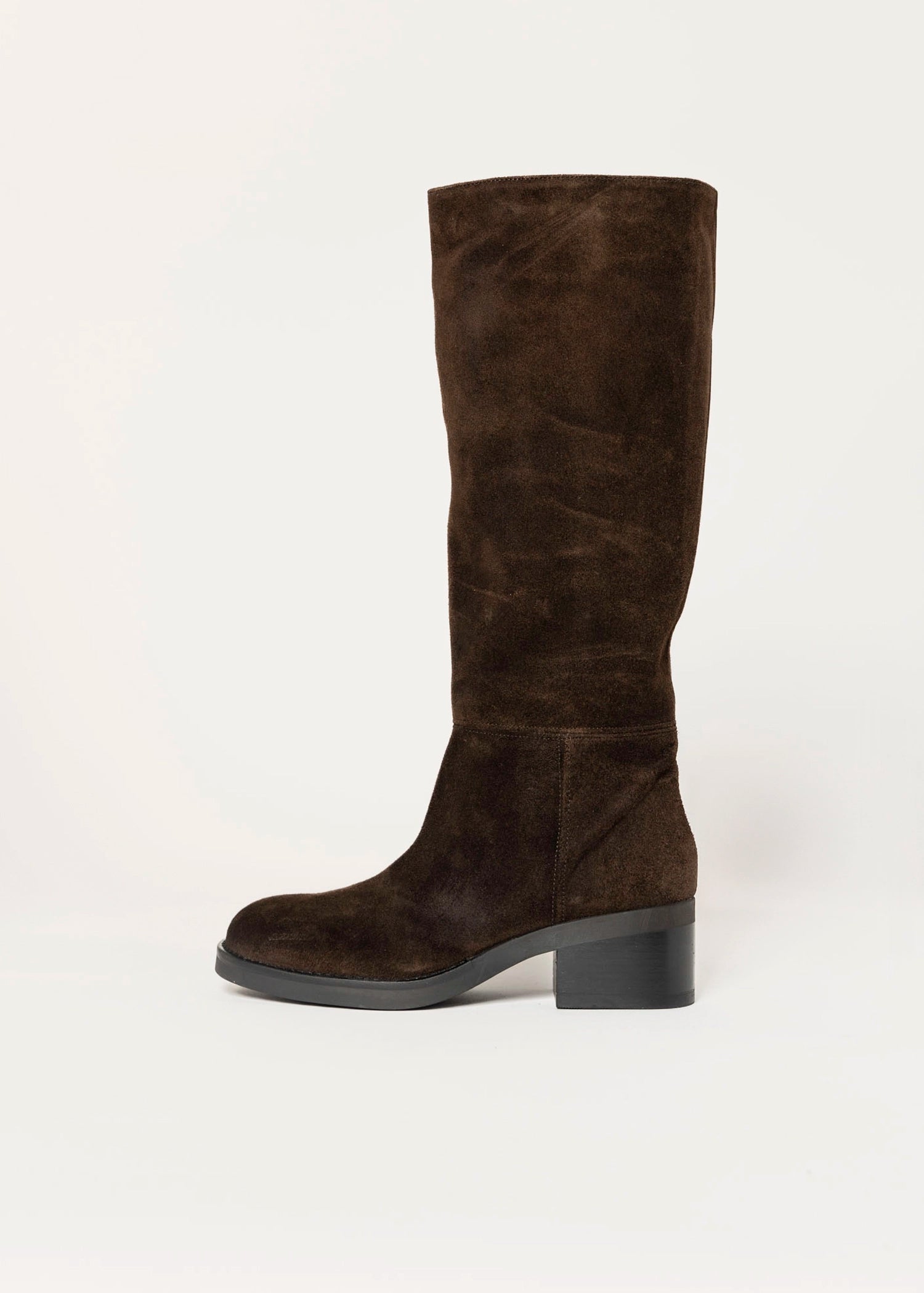 swatch_chocolate suede icita riding boot boots