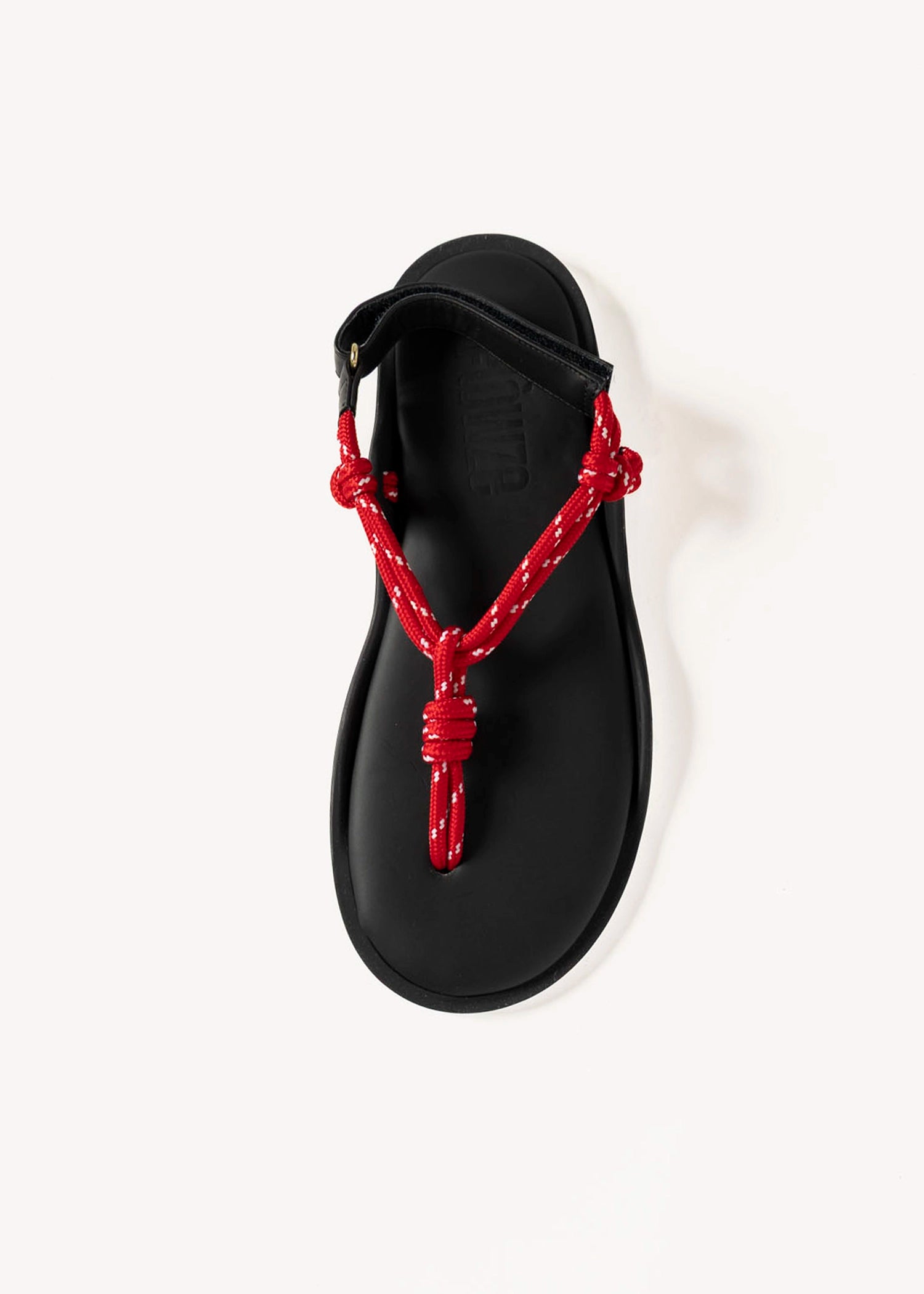 swatch_red flo thong sandal flat sandals