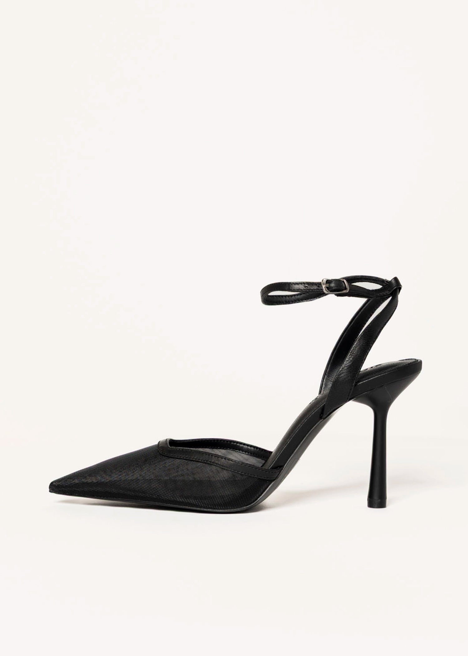 swatch_black alliance mesh pump heels