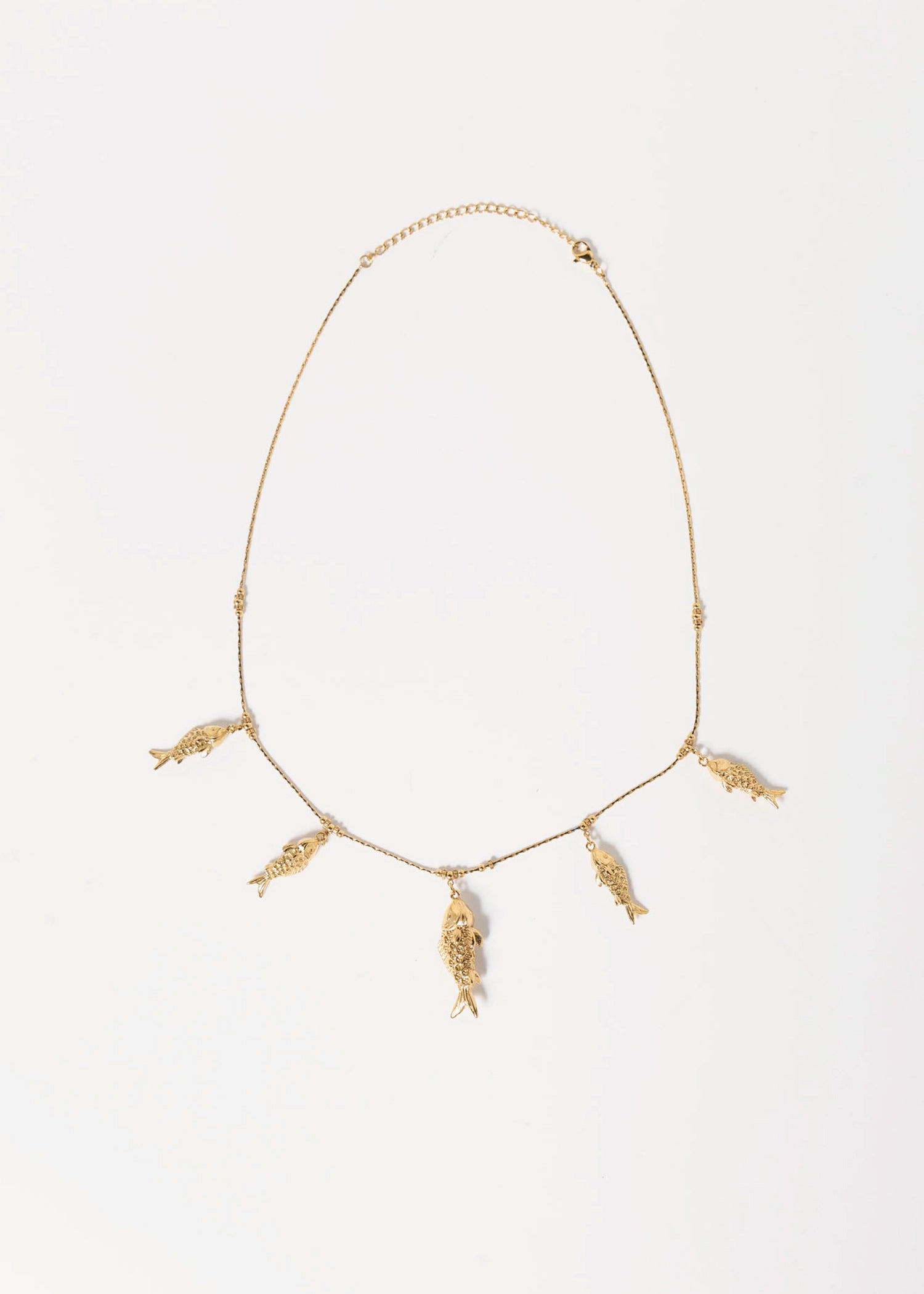 swatch_gold pesci fish necklace