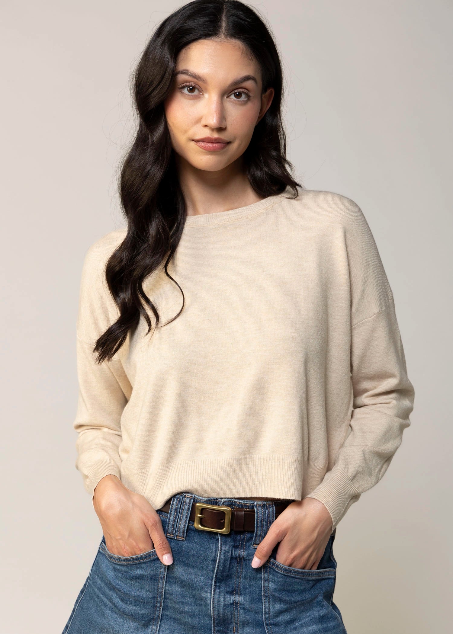 swatch_Greige deluc polly sweater