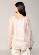 swatch_Pink Floral flowy blouse