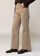 swatch_Milk Tea kut from the kloth meg wide leg jean