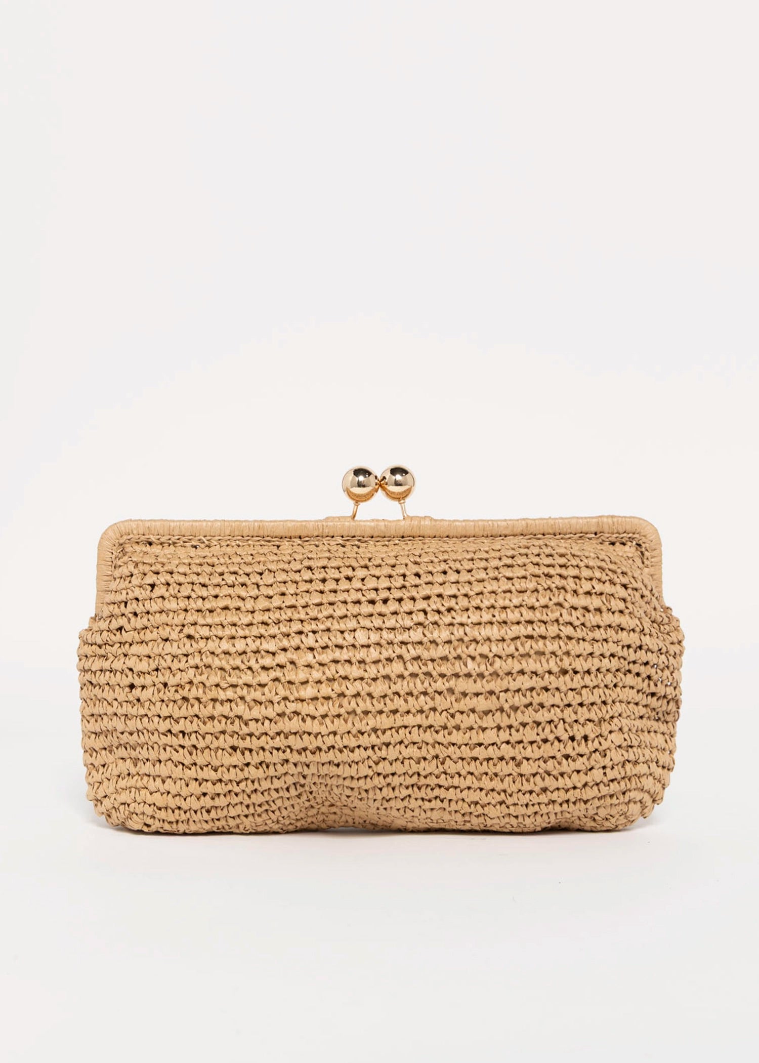 swatch_Camel raffia clutch