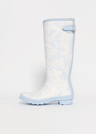 swatch_Blue Multi hunter x loveshackfancy original tall rain boot