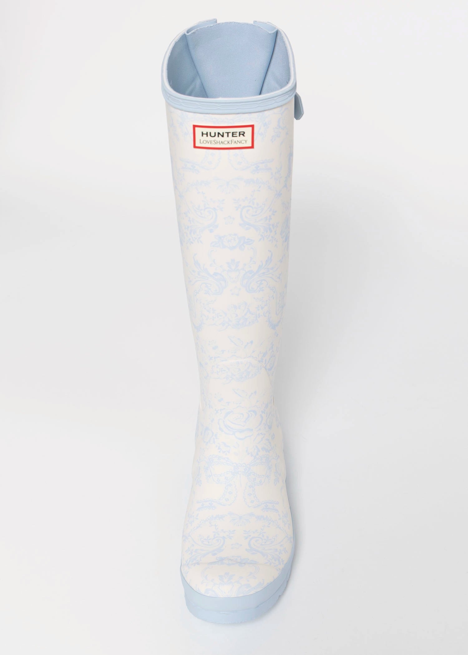 swatch_Blue Multi hunter x loveshackfancy original tall rain boot