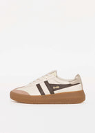 swatch_White/Cameo/Root gola athena platform sneaker shoes