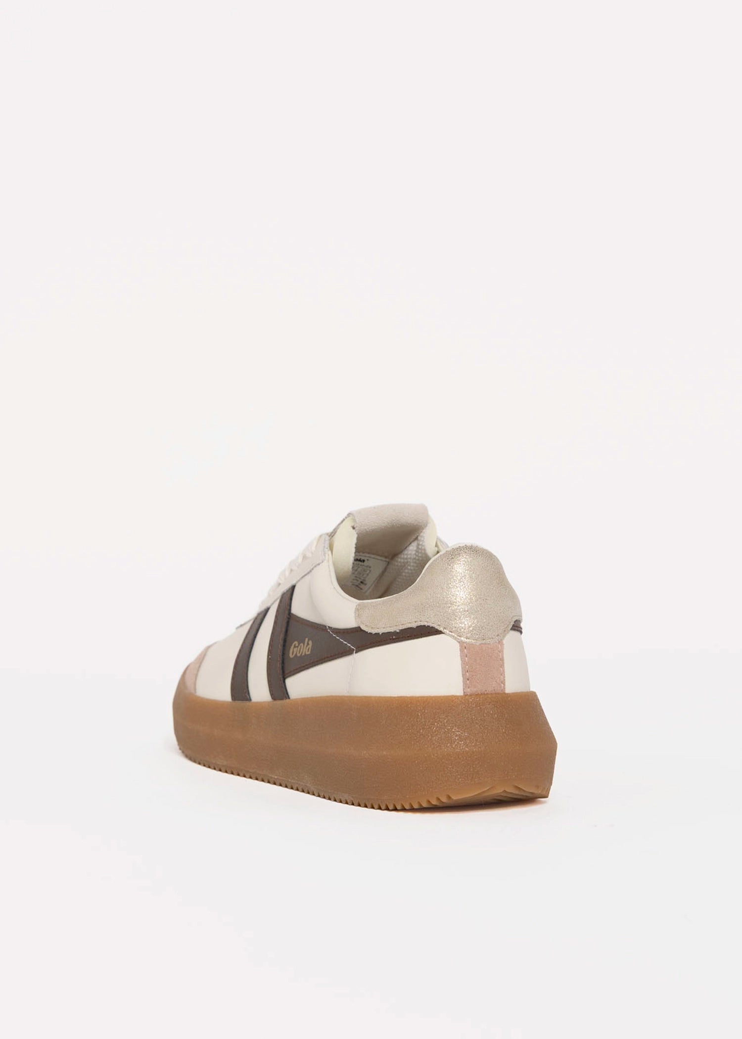 swatch_White/Cameo/Root gola athena platform sneaker shoes