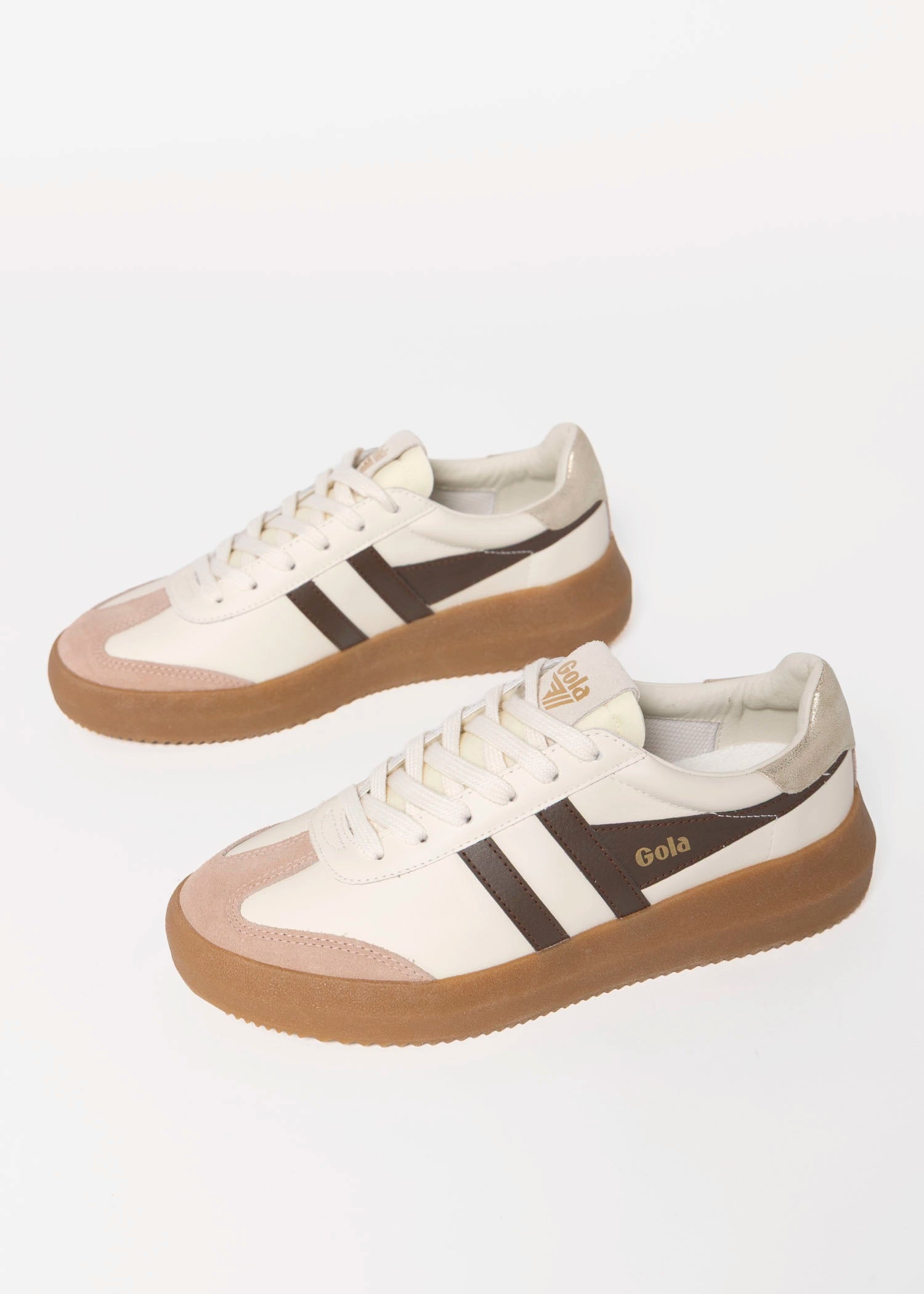 swatch_White/Cameo/Root gola athena platform sneaker shoes