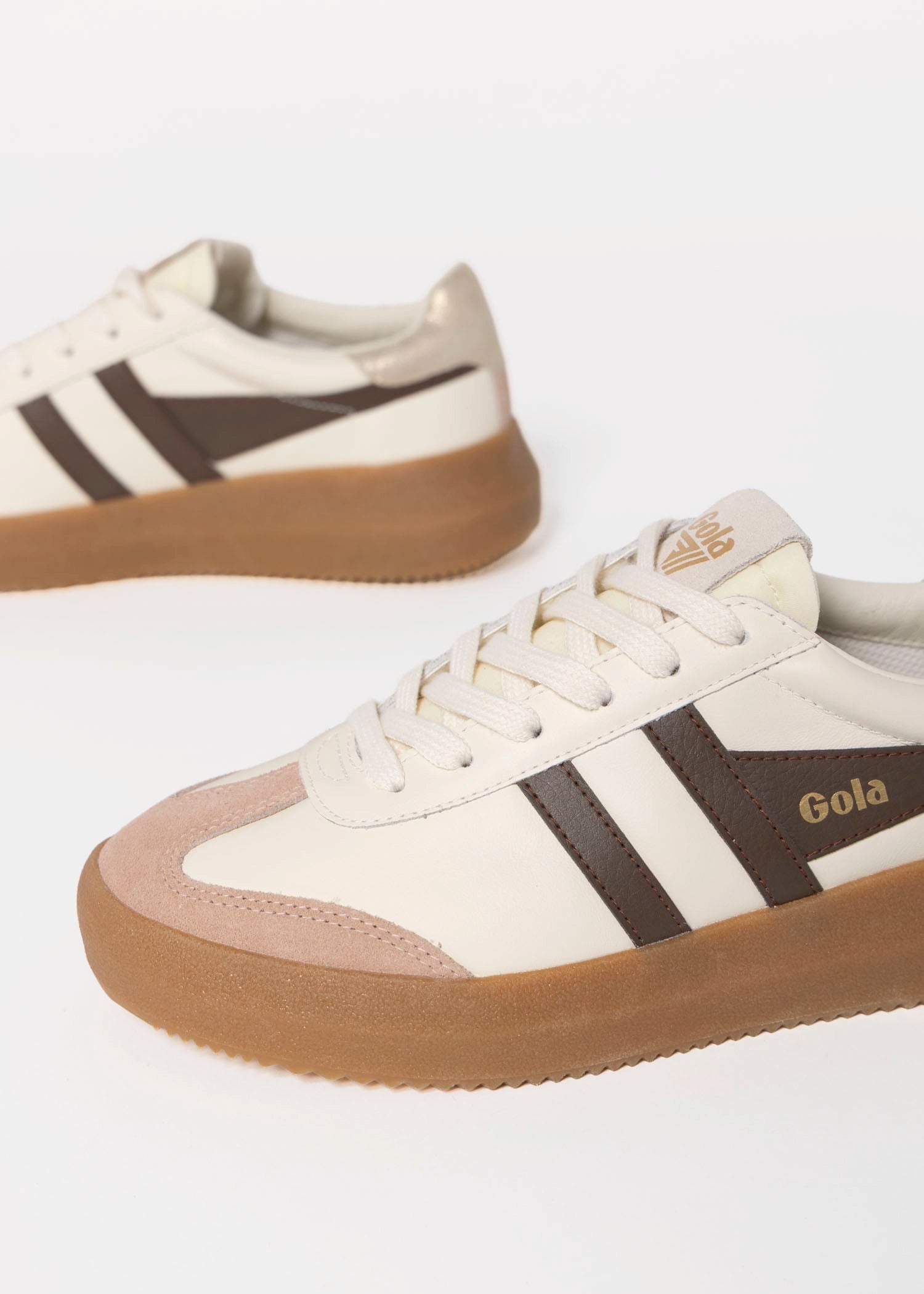 swatch_White/Cameo/Root gola athena platform sneaker shoes