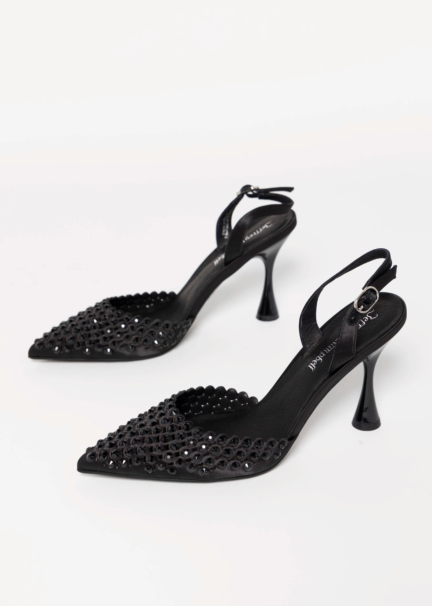 swatch_Black Satin jeffrey campbell shiner slingback heel