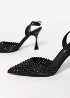 swatch_Black Satin jeffrey campbell shiner slingback heel