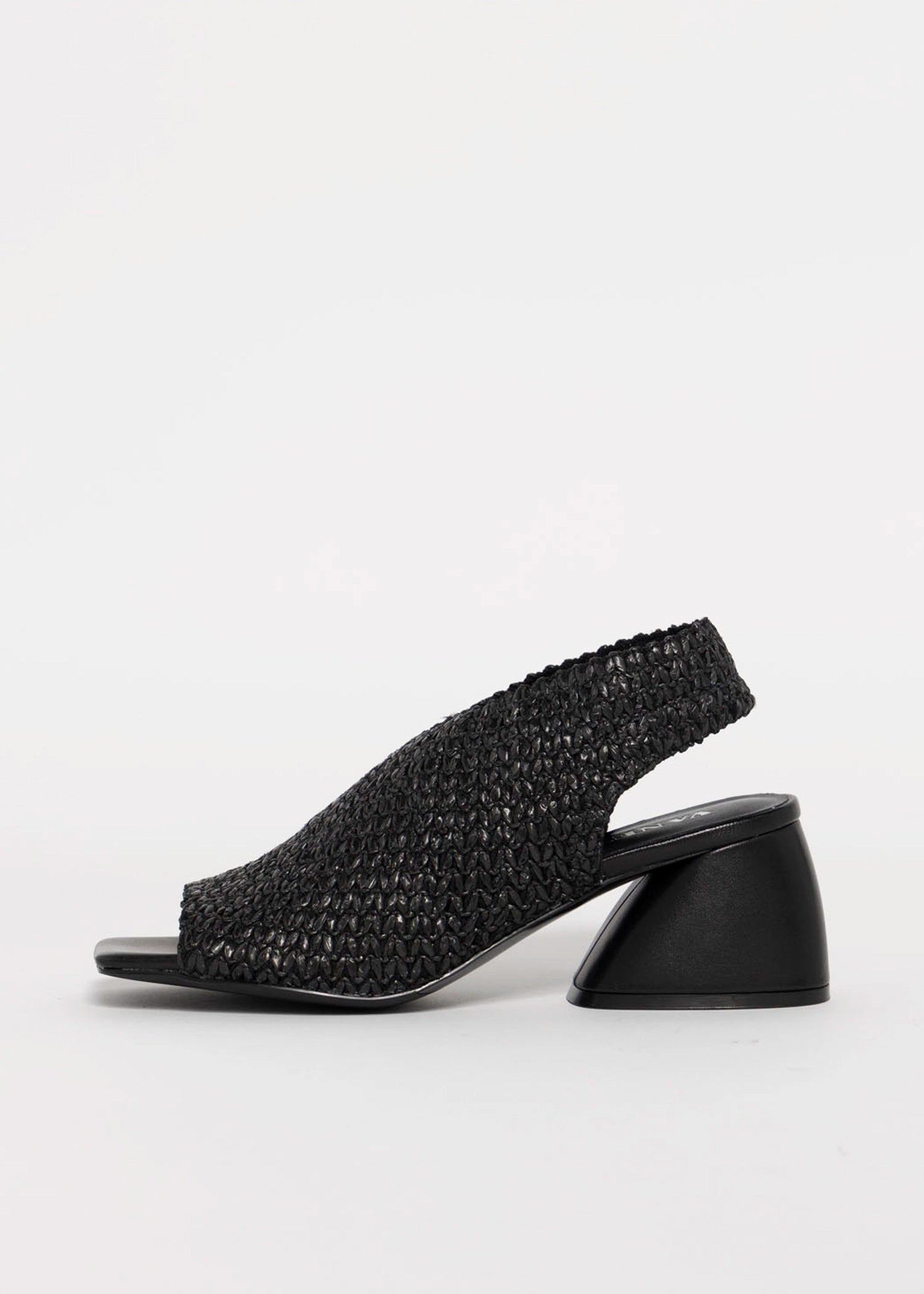 swatch_Black vaneli woven raffia slingback heel