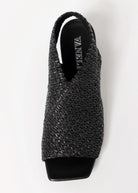 swatch_Black vaneli woven raffia slingback heel