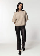 swatch_black elysse foiled leather pant apparel