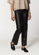 swatch_black elysse foiled leather pant apparel