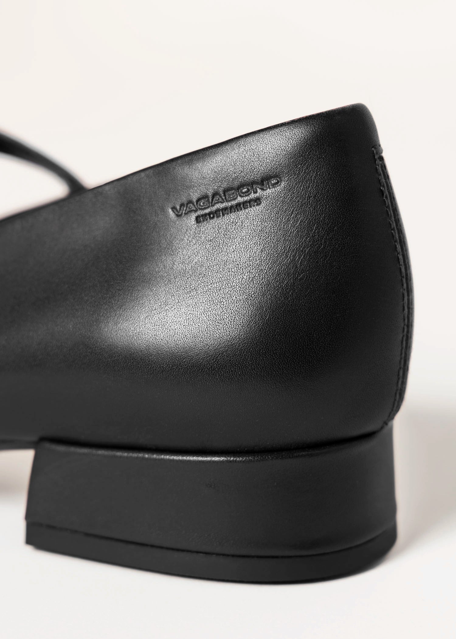 swatch_black/black debbi cap toe mary jane flat shoes