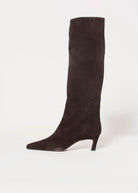 swatch_chocolate suede fredine tall boot