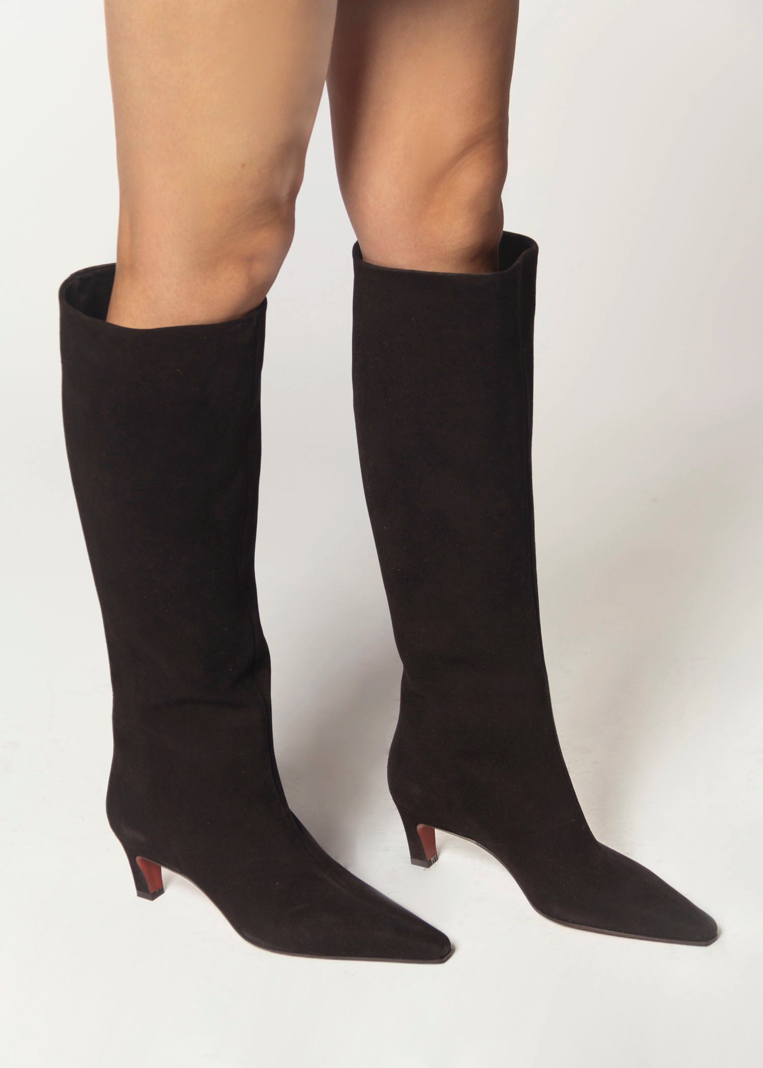 swatch_black suede fredine tall boot