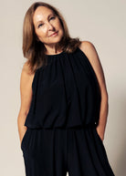 swatch_Black bubble hem tank