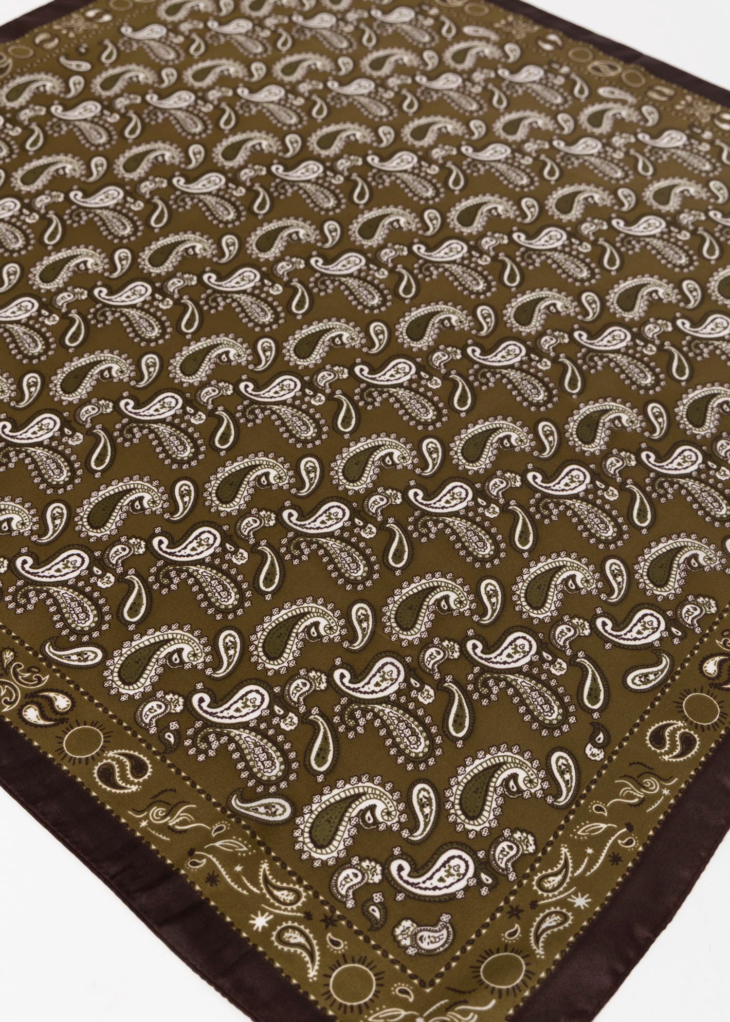 swatch_Olive bandana head scarf