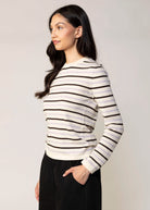 swatch_Cream Multi stitches and stripes o'connor striped sweater