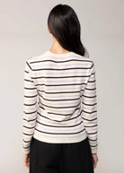 swatch_Cream Multi stitches and stripes o'connor striped sweater