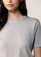 swatch_Heather Grey stitches and stripes otis knit short sleeve