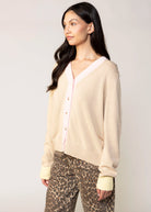 swatch_Soft Beige little lies faye colorblock cardigan