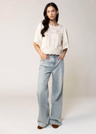swatch_Cream a.ren cairo cotton blouse