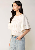 swatch_Cream a.ren cairo cotton blouse