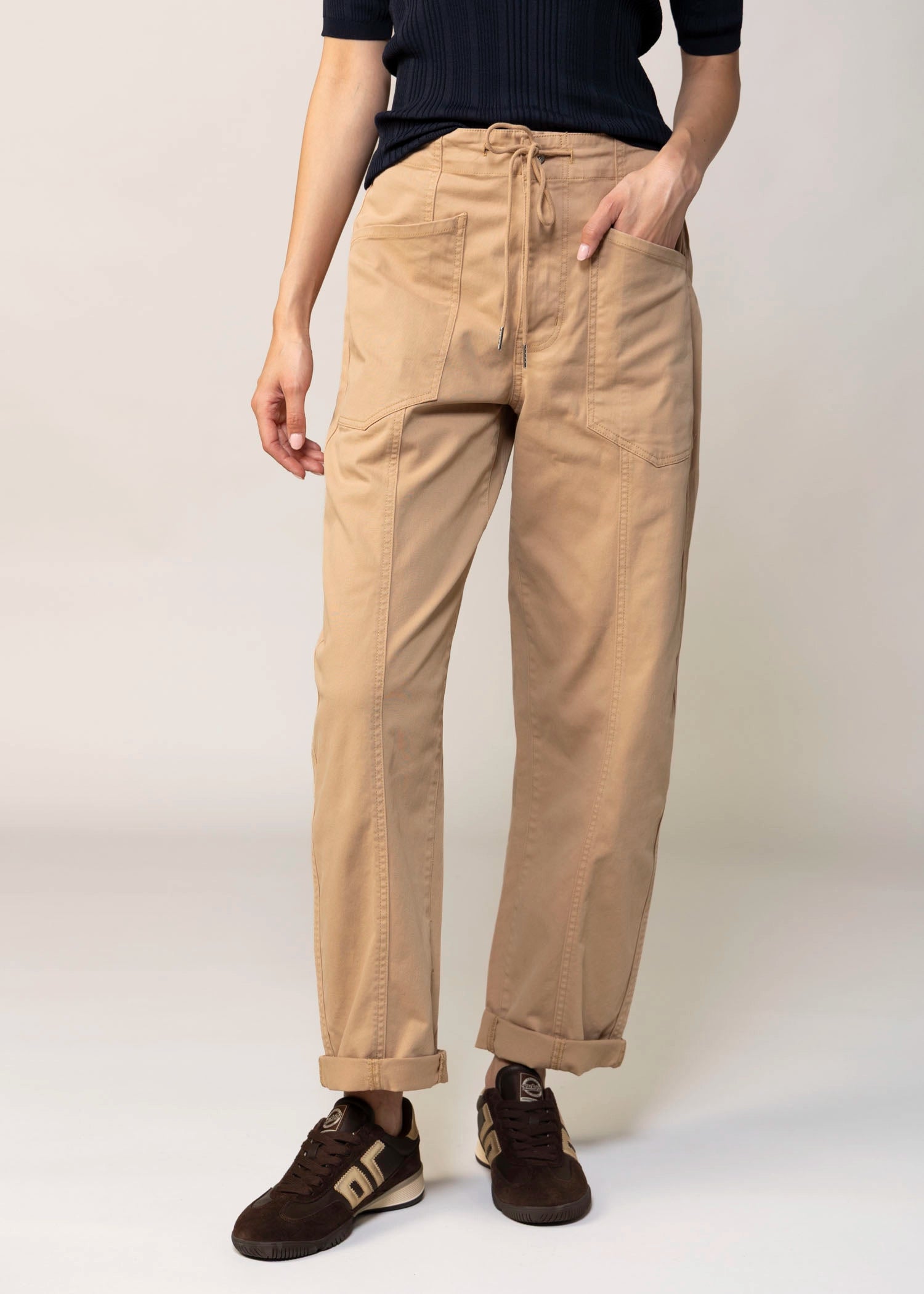 swatch_Latte daze villa barrel leg pant