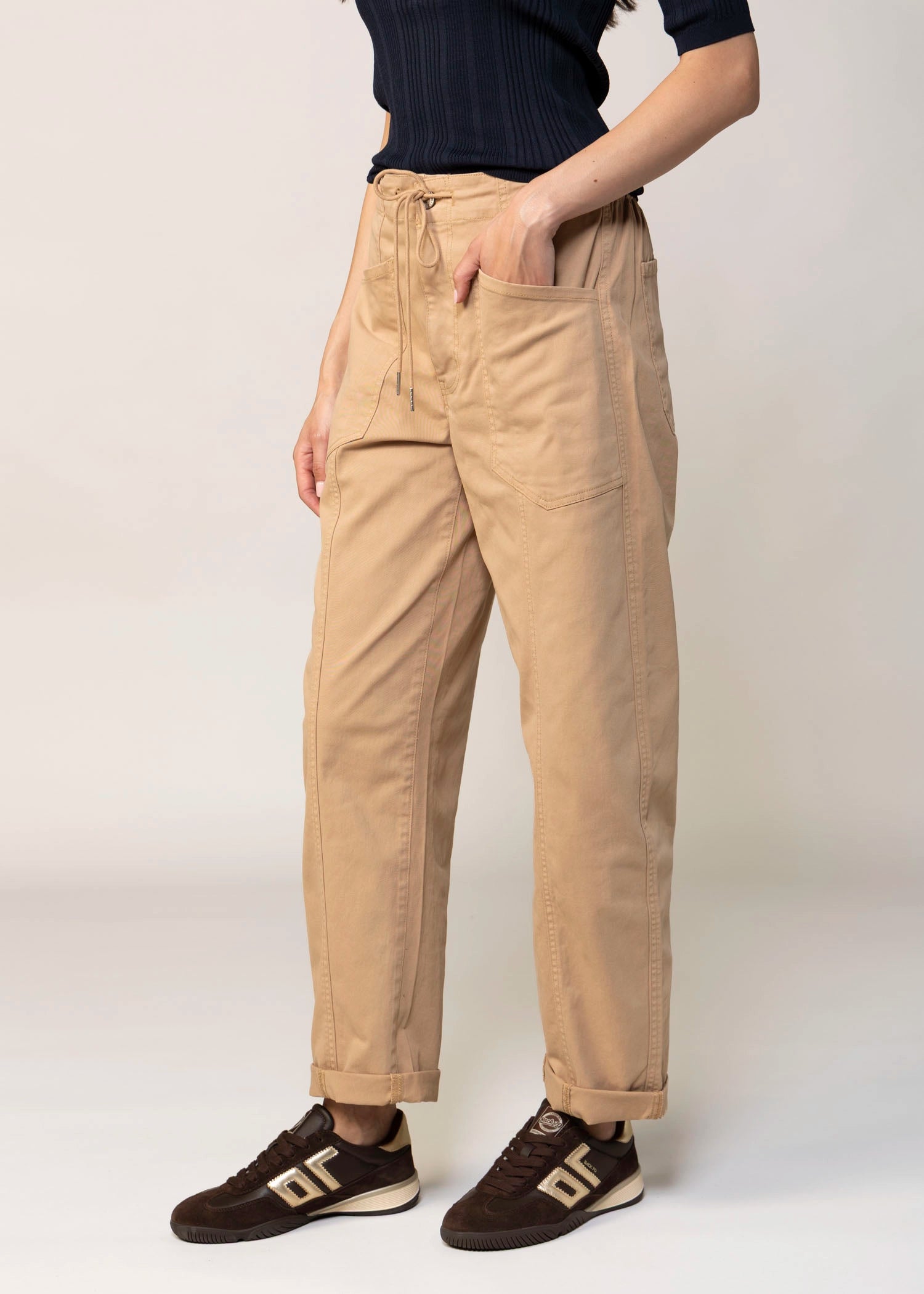 swatch_Latte daze villa barrel leg pant