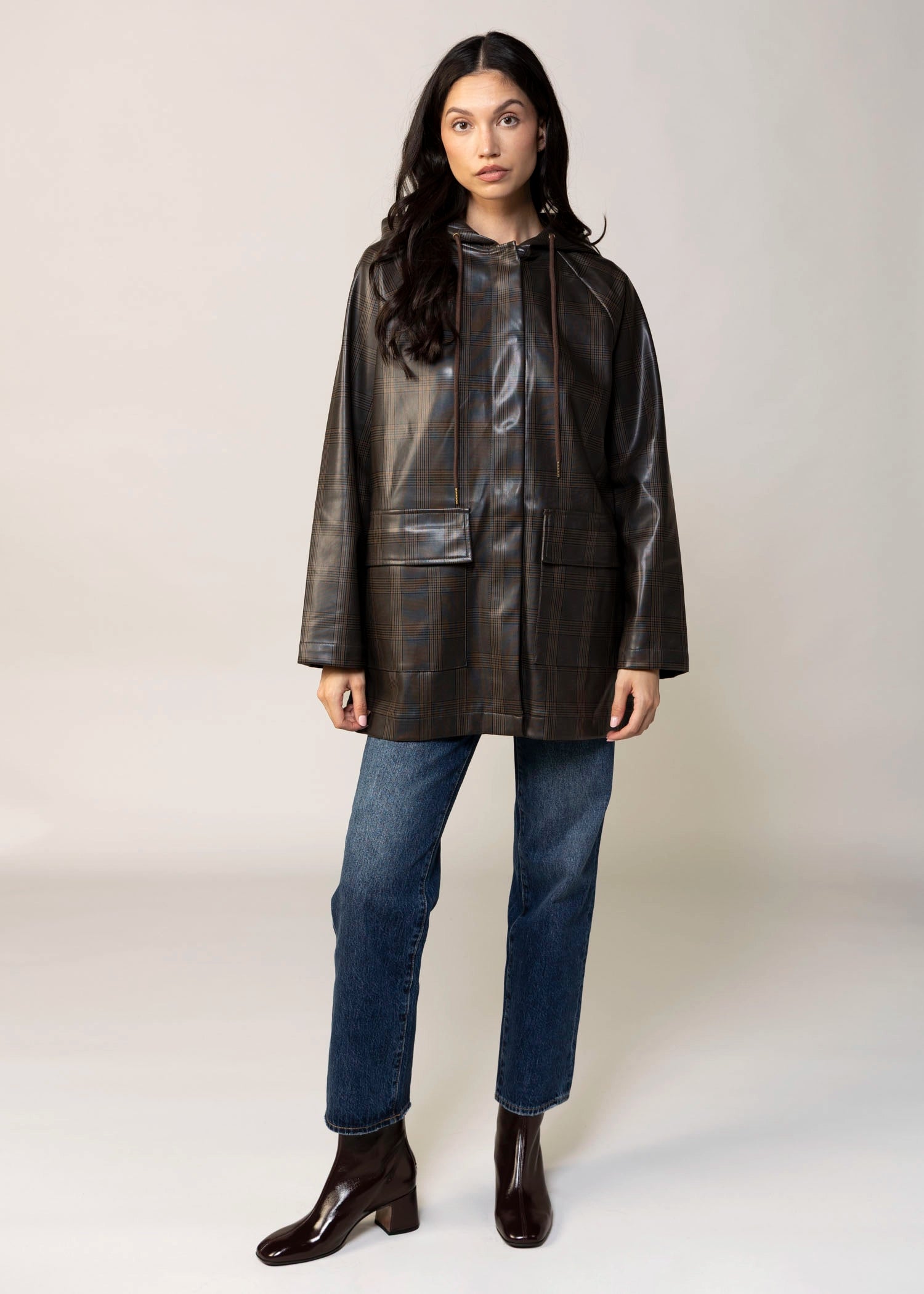 swatch_Check heartloom sergi raincoat