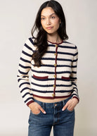 swatch_Ivory heartloom palermo striped cardigan