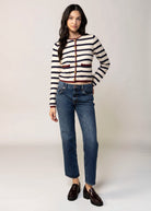 swatch_Ivory heartloom palermo striped cardigan