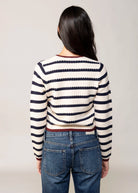 swatch_Ivory heartloom palermo striped cardigan