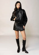 swatch_Black blank nyc night moves vegan leather skirt