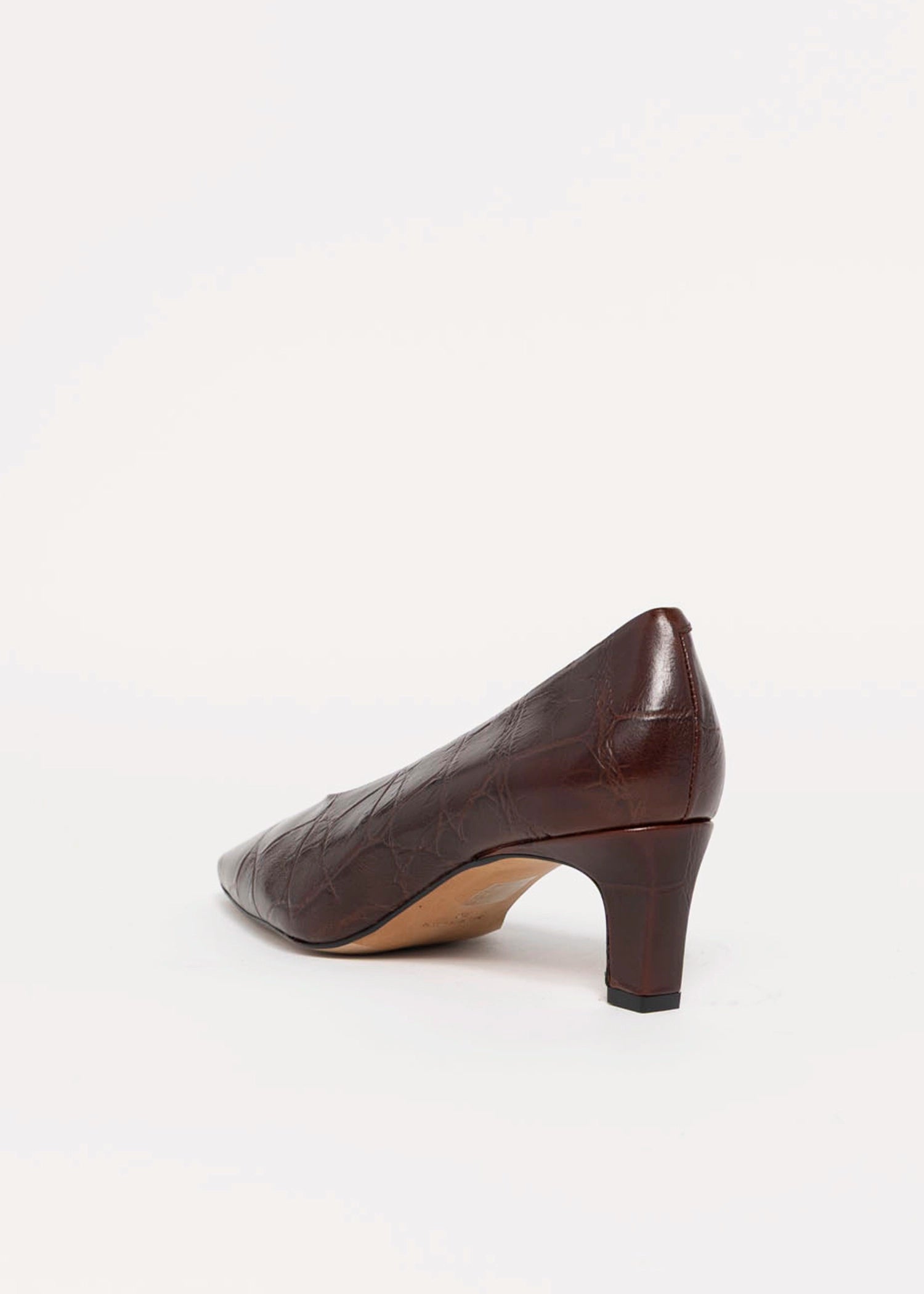 swatch_Brown Croco angel alarcon leather pump