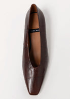 swatch_Brown Croco angel alarcon leather pump