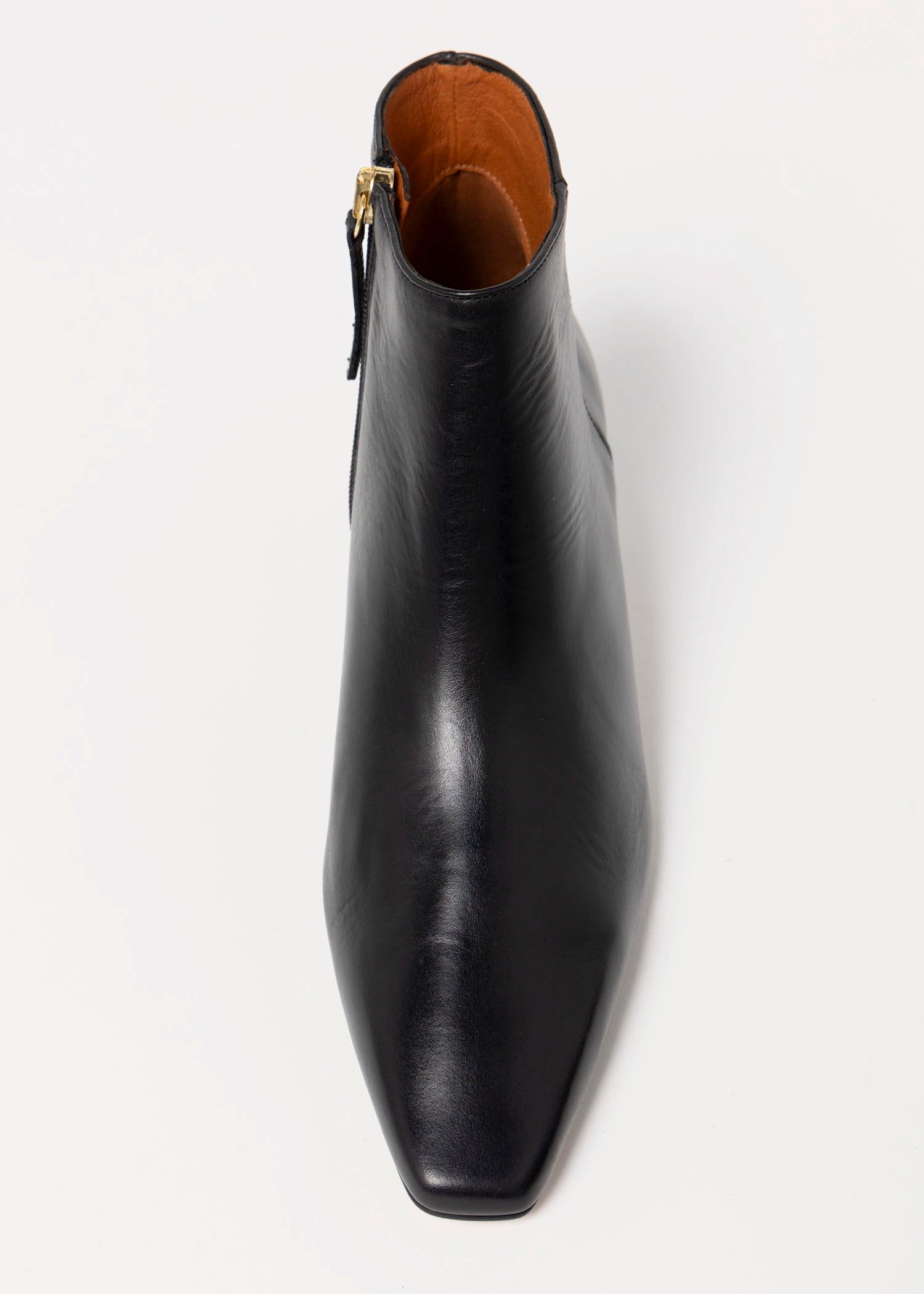 swatch_Black Leather angel alarcon heeled ankle boot