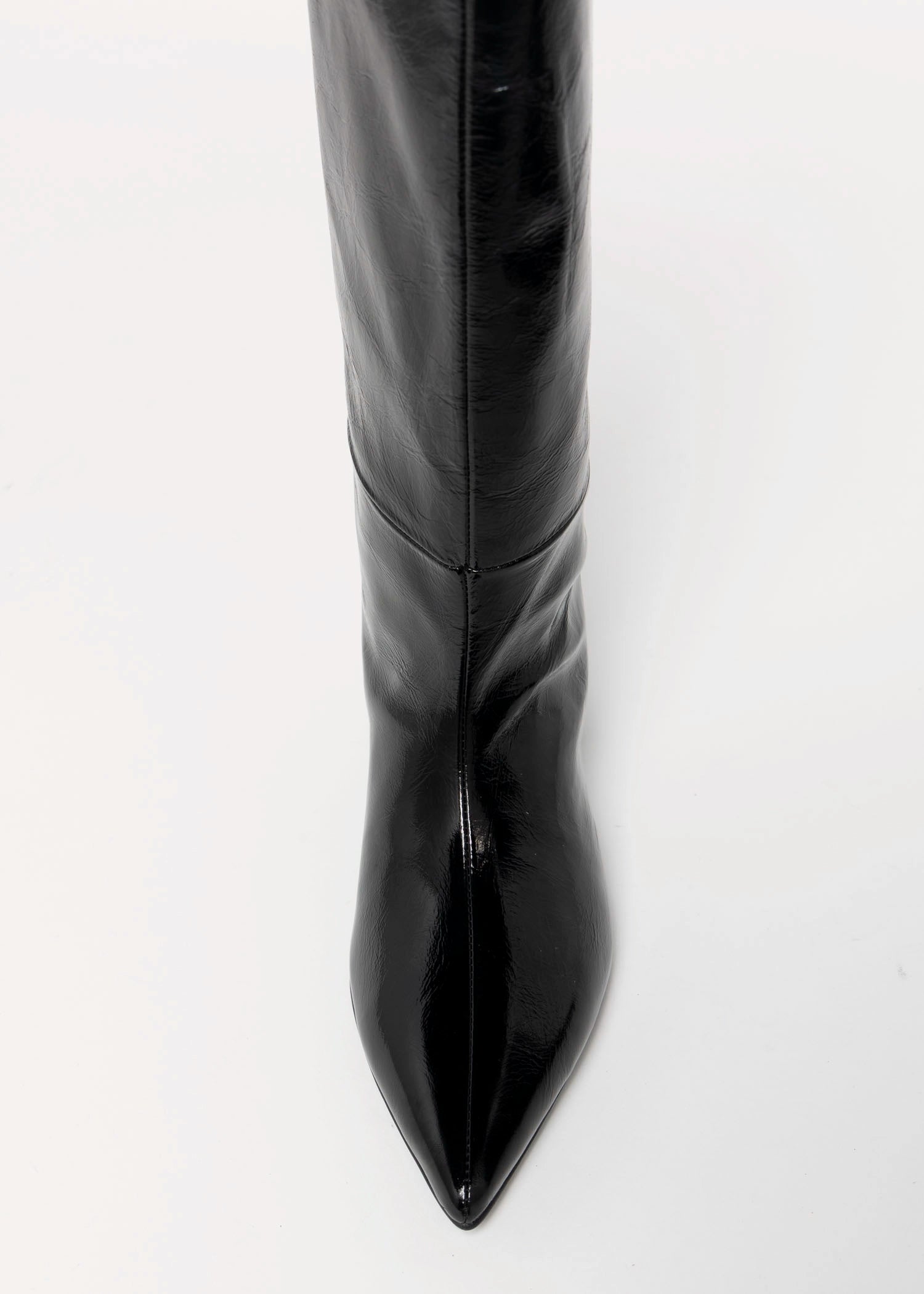 swatch_Black Patent angel alaron knee hight boot