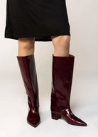 swatch_Eggplant Patent angel alaron knee hight boot