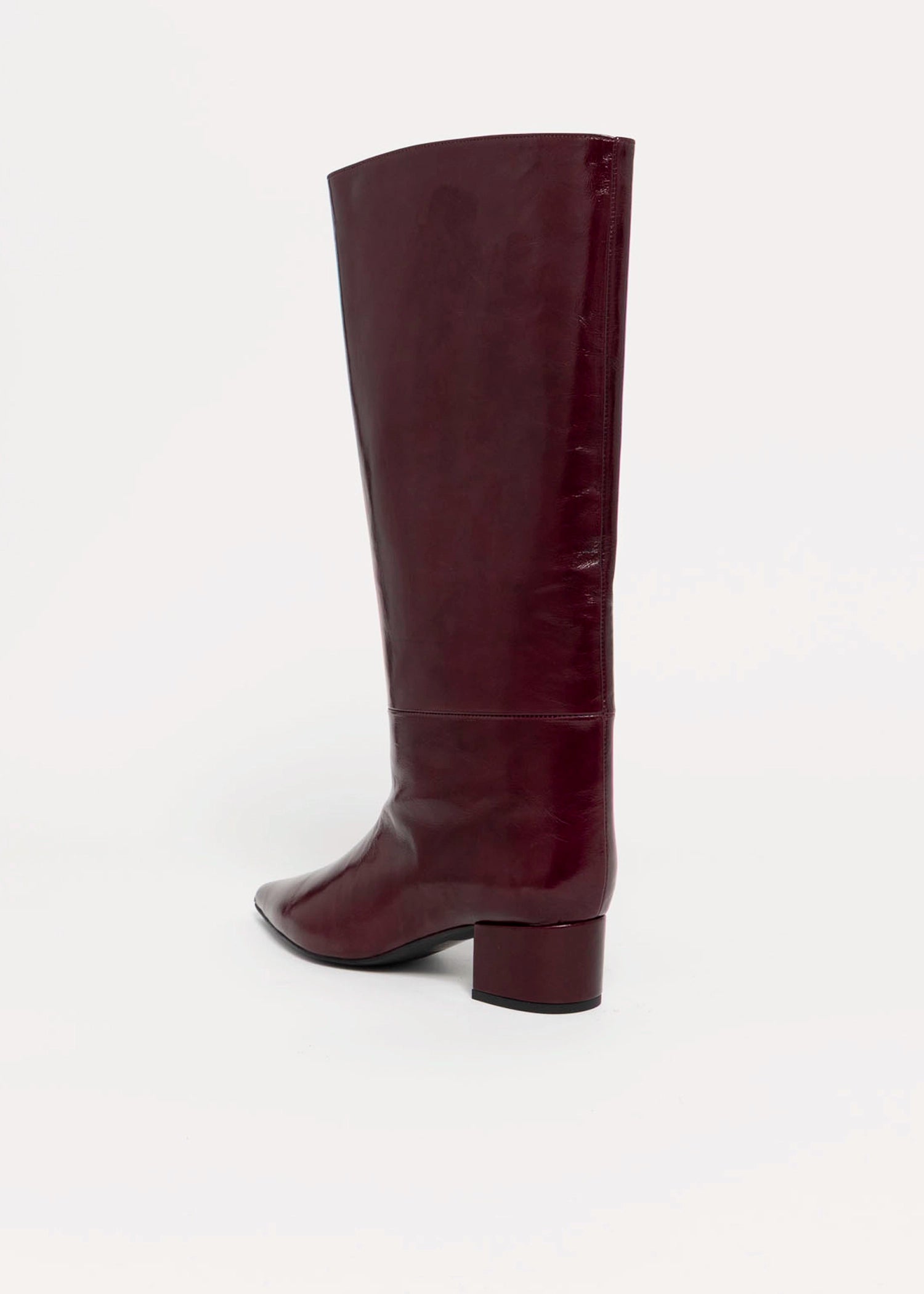 swatch_Eggplant Patent angel alaron knee hight boot