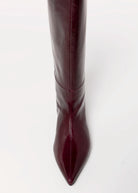 swatch_Eggplant Patent angel alaron knee hight boot