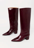 swatch_Eggplant Patent angel alaron knee hight boot
