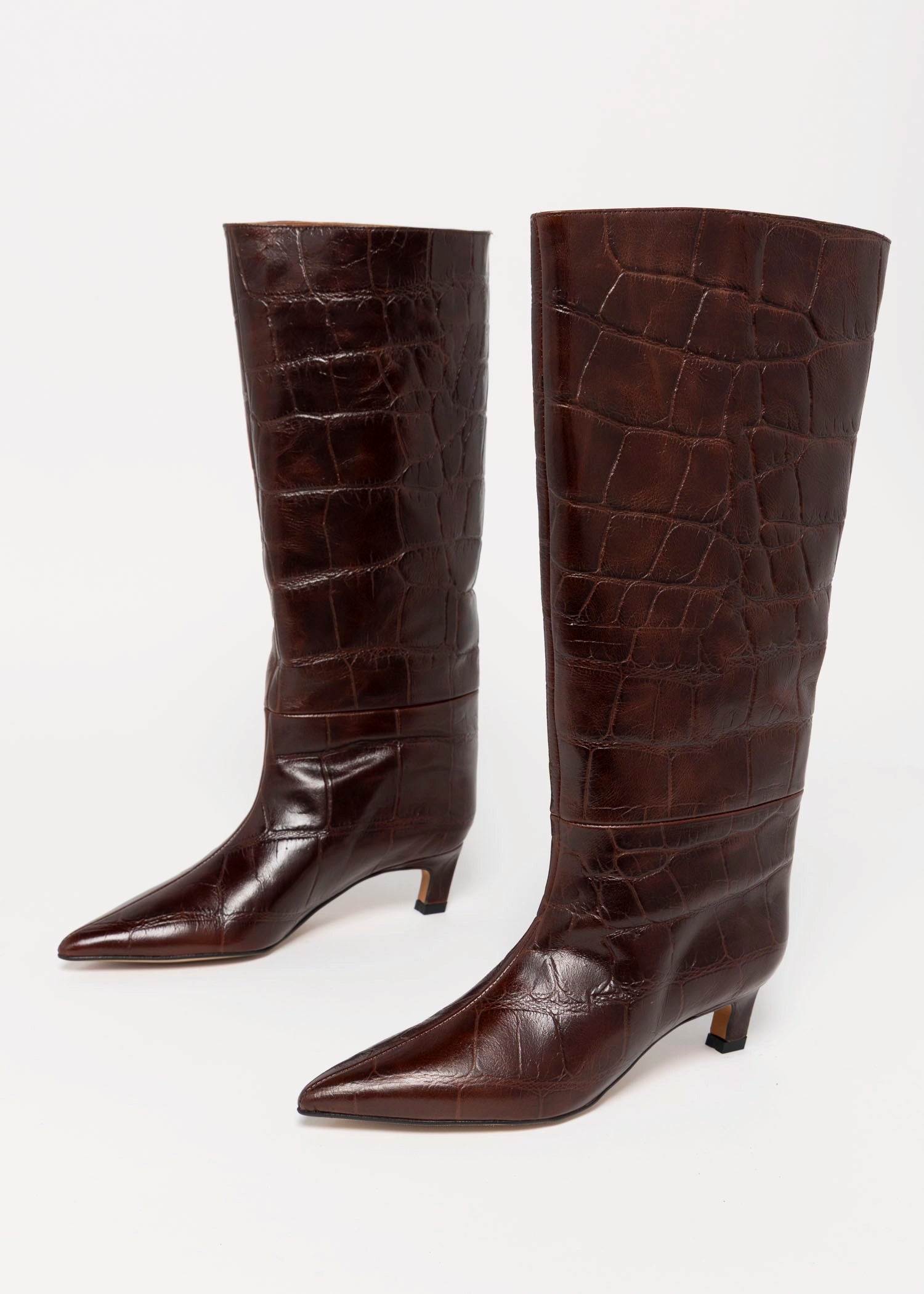 swatch_Brown Croco angel alarcon tall croco boot