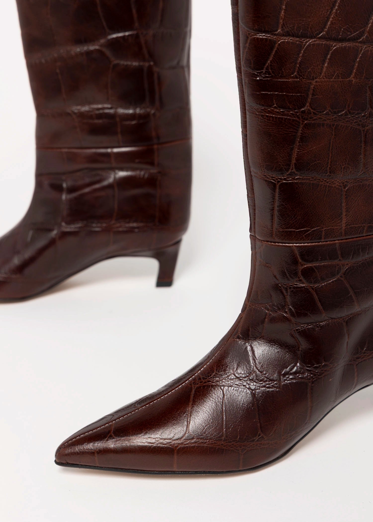 swatch_Brown Croco angel alarcon tall croco boot