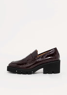 swatch_Bordo Patent l'idea heeled loafer