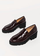 swatch_Bordo Patent l'idea heeled loafer